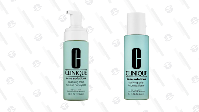 Cleaning Acne Solutions Cleansing Foam and Clarifying Lotion | $22 and $17 | Sephora